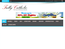 Tablet Screenshot of fullycatholic.com